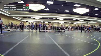 120 lbs Round Of 128 - Michael Jimenez, Columbus Explorers vs Tristen Vasquez, Dark Horse