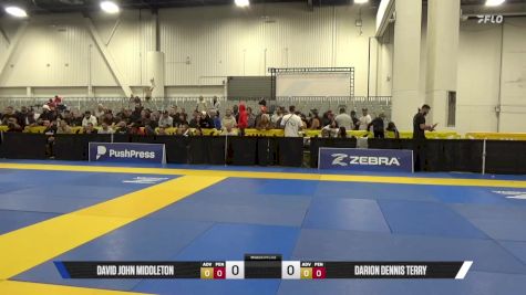 Darion Dennis Terry vs David John Middleton 2025 World IBJJF Jiu-Jitsu No-Gi Championship