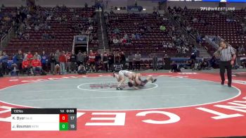 132 lbs Consolation - Kevin Dyer, Saucon Valley Hs vs Joshua Bauman, Notre Dame Hs - Green Pond