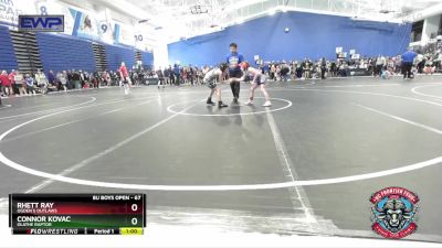 67 lbs Champ. Round 1 - Rhett Ray, Ogden`s Outlaws vs Connor Kovac, Olathe Raptor