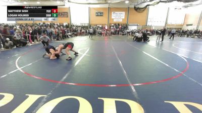 165 lbs Consi Of 8 #2 - Matthew Gish, Portland/Cromwell vs Logan Holmes, Shawsheen