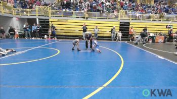 35 lbs Consi Of 8 #2 - Lane Gregory, Harrah vs Kai Harrison-Ayers, Silvaback Training Center LV