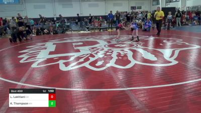 50-M lbs Consi Of 4 - Lillian Lakhlani, OH vs Kayden Thompson, WV