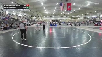 132 lbs 2nd Wrestleback (8 Team) - Maddox McCullough, Page High School vs Reagan Bowers, Bradley Central High School