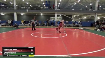 140 lbs Round 2 (16 Team) - Christian Bass, Askren Wrestling Academy 1 vs Landon Lucas, TEAM16