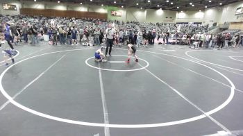 66 lbs Round Of 16 - Taetem Kunze, Salem Elite Mat Club vs Barrett Keller, Nevada Elite