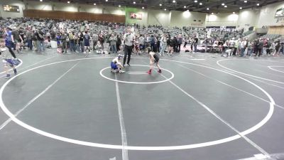 66 lbs Round Of 16 - Taetem Kunze, Salem Elite Mat Club vs Barrett Keller, Nevada Elite