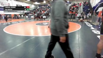 215 lbs Quarterfinal - Miguel Gomez, Hillcrest vs Eli Gould, Canyon Springs