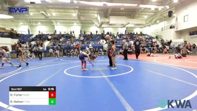 46 lbs Semifinal - Hudson Waag, Keystone Kids Wrestling Club vs Aidan Garland, Berryhill Wrestling Club