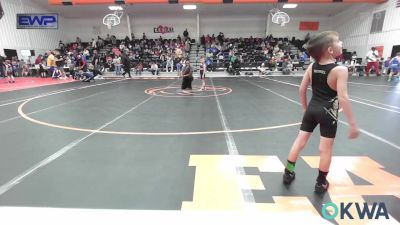 40 lbs Semifinal - Jase Tyson, Verdigris Youth Wrestling vs Harley Howell, Henryetta Knights Wrestling Club