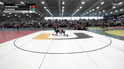 120 lbs Consi Of 32 #1 - Jayden Holmes, GA vs Eli Francis, SD