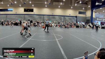 100 lbs Round 7 (8 Team) - Cole Fernale, FCA Hurricanes vs Allen Dunn, Full Circle