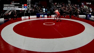 60kg Cons. Round 3 - Dominic Dubeau, Strathcona Wrestling Club vs Adam Mohamed Mazri, Tritton Performance WC