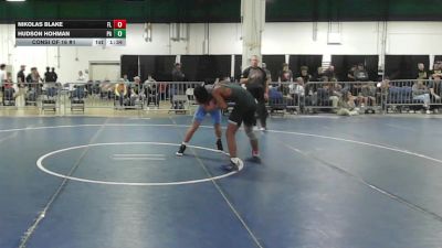 150 lbs Consi Of 16 #1 - Nikolas Blake, FL vs Hudson Hohman, PA