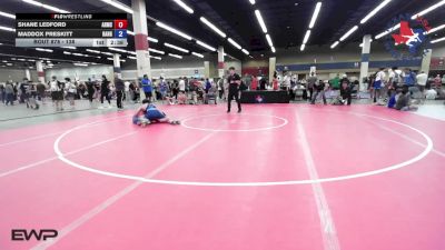 138 lbs Semifinal - Shane Ledford, Armstrong County Wrestling Academy vs Maddox Preskitt, Ranger 47 Wrestling Club