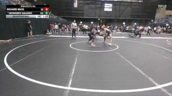 174 lbs Quarterfinal - Leonardo Galasso, Arizona Christian University vs Richard Mack, Grand View (Iowa)
