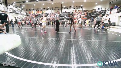 92 lbs Consi Of 4 - Zaiden Wilson, HURRICANE WRESTLING ACADEMY vs Braden Abel, Salina Wrestling Club