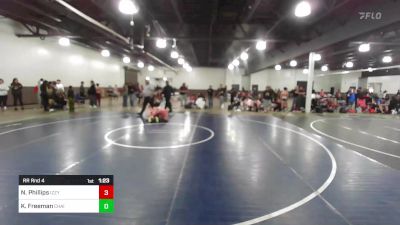 144 lbs Rr Rnd 4 - Nathan Phillips, Izzy Style NM Beast vs Kawika Freeman, Chain Wr Acd