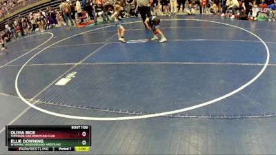 56 lbs Cons. Round 2 - Ellie Downing, Wyoming Underground Wrestling vs Olivia Rios, Toppenish USA Wrestling Club