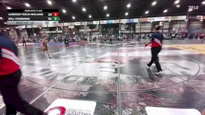 75 lbs Champ. Round 2 - Rhett Williams, Sidney Wrestling Club vs Brody Miller, Worland Wrestling Club