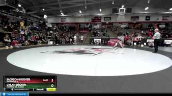 149 lbs Champ. Round 3 - Jackson Hoover, Indianapolis vs Dylan Brown, Central Oklahoma