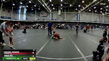 84 lbs Round 9 (10 Team) - Drew Fry, U2 Uprising Blue vs Michael Mendick, CTWHALE