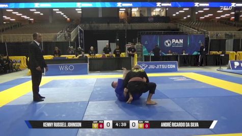 André Ricardo Da Silva vs Kenny Russell Johnson 2025 Pan Jiu Jitsu IBJJF Championship