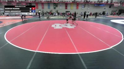 145 A Champ. Round 1 - Naida Abdijanovic, William Penn vs Siobhan Rogers, Quincy