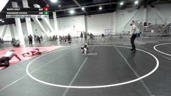 54 lbs 2nd Place - Matix Holt, Mantanona TC vs Salvador Ochoa, Gomez Brs Gr Ac