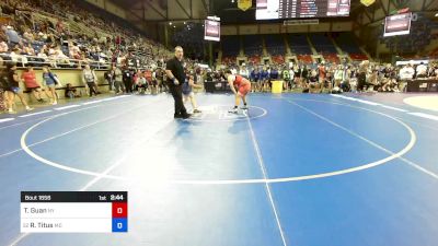 235 lbs Rnd Of 64 - Tiarra Guan, NY vs Rowan Titus, MD