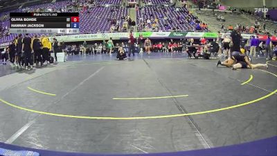 180 lbs 2nd Wrestleback (16 Team) - Olivia Bohde, Indiana Tech vs Hannah Jackson, Ottawa University