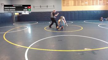 138 lbs Cons. Round 1 - Jonag Wanner, Canby vs Austin Brown, Mountain View