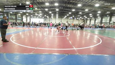 85 lbs Round Of 16 - Paxton Miller, Mat Assassins Black - MS vs Ben Padezan, All American Wrestling Club - MS