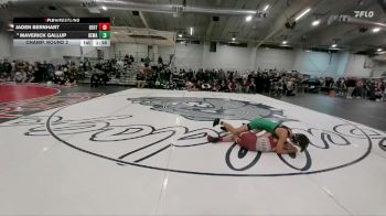 126 lbs Champ. Round 2 - Maverick Gallup, Kelly Walsh vs Jaden Bernhart, Berthoud