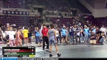 89-90 lbs Round 3 - Jaxson Loesel, Widefield Wrestling Club vs Michael Rishwain, Bear Cave Wrestling Club