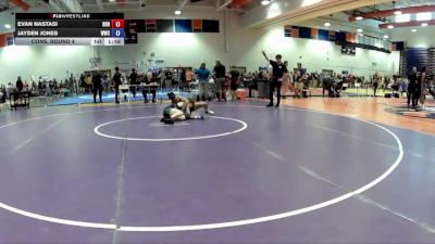 113 lbs Cons. Round 4 - Evan Nastasi, Heavy Hitting Hammers vs Jayden Jones, Warmupgang Wrestling Club
