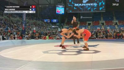 144 lbs Champ. Rd Of 128 - Calvin Rathjen, IA vs Max Morse, WA