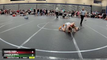 96 lbs Round 2 (8 Team) - Connor Burrell, FCA Hurricanes vs Xander Parra, Junior Terps Xtreme