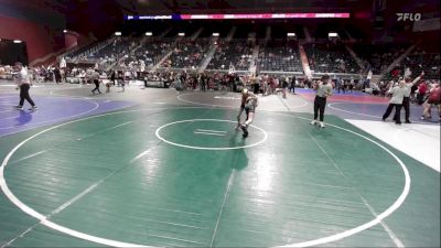86 lbs Consi Of 4 - Levic McGee, Touch Of Gold WC vs Ty Cole, Westlake