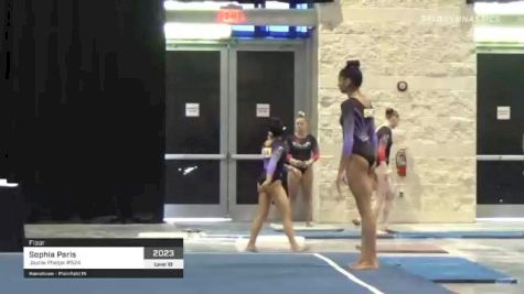 Sophia Paris - Floor, Jaycie Phelps #524 - 2021 USA Gymnastics Development Program National Championships
