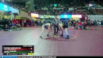 A - 170 lbs Champ. Round 1 - James Warner, Libby/Troy vs Tucker Shepardson, Park / Sweet Grass Co