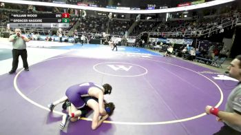 I-165 lbs Cons. Round 5 - Spencer Nassire, Islip vs William Wood, Brockport