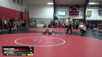 7th Place Match - Issaic Curry, Champions Wrestling Club vs Liam Logan, Camp Point Central