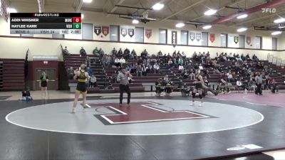 145 lbs Round 1 (3 Team) - Haylee Karr, Vinton-Shellsburg vs Addi Whisner, Mount Vernon