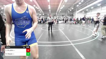 160 lbs Round Of 128 - Christian St.John, NY vs Nolan Deppe, OH