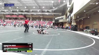 70 lbs Quarterfinal - Kingston Reed, Raw vs Hayden Soloman, WTC