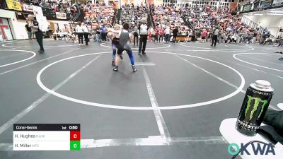 100 lbs Consolation - Hunter Hughes, R.A.W. vs Holden Miller, Miami Takedown Club