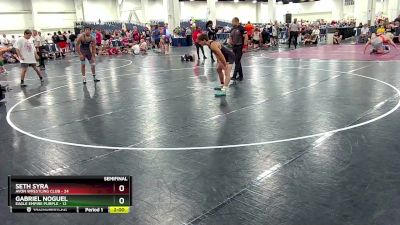 150 lbs Semis & 1st Wrestleback (8 Team) - Gabriel Noguel, Eagle Empire Purple vs Seth Syra, Avon Wrestling Club