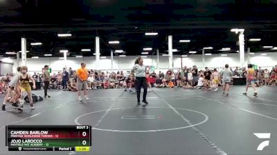 72 lbs Round 2 (4 Team) - Jojo LaRocco, Mayfield Mat Academy vs Camden Barlow, Prestige Worldwide Throws