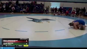 152 lbs Cons. Round 2 - Gavin Benton, Iowa City, Liberty vs Erich Rinderknecht, Cedar Rapids Washington